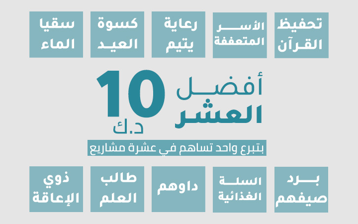Th best 10 - Al-Mabarrah Islamic Charity
